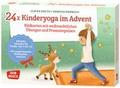 24 x Kinderyoga im Advent. Bildkarten mit weihnachtlichen Übungen und Praxisimpulsen