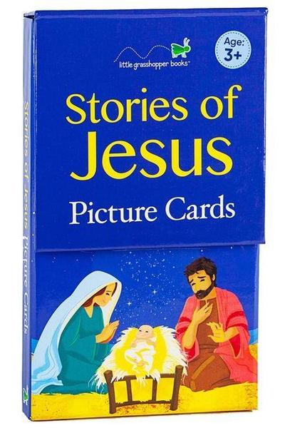 Stories of Jesus Picture Cards (Ages 3-8 - Double-Sided Oversized Cards with Simple Stories & Whimsical Illustrations)