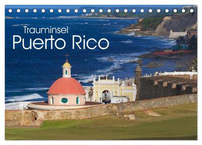 Trauminsel Puerto Rico (Tischkalender 2026 DIN A5 quer), CALVENDO Monatskalender