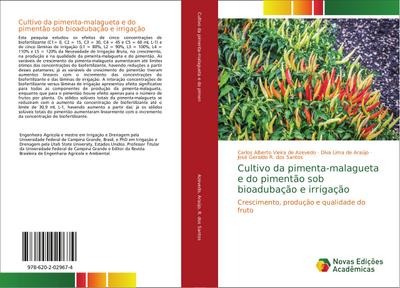 Cultivo da pimenta-malagueta e do pimentão sob bioadubação e irrigação
