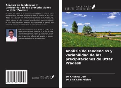 Análisis de tendencias y variabilidad de las precipitaciones de Uttar Pradesh