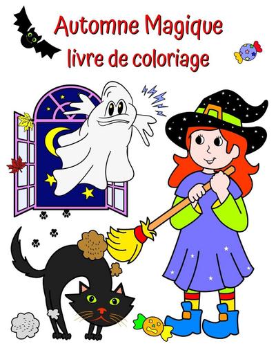 Automne Magique livre de coloriage