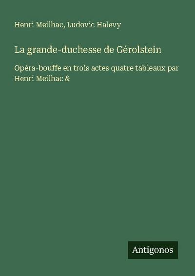 La grande-duchesse de Gérolstein