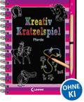 Kreativ-Kratzelspiel: Pferde