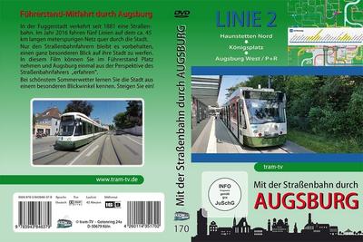 Mit der Straßenbahn durch Augsburg - Linie 2/DVD