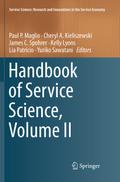 Handbook of Service Science, Volume II
