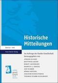 Historische Mitteilungen 30 (2018)