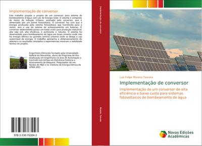 Implementação de conversor