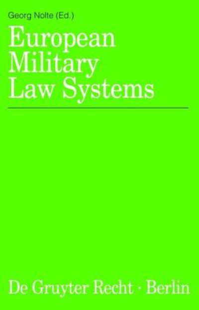European Military Law Systems