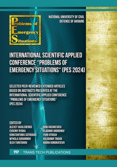 International Scientific Applied Conference "Problems of Emergency Situations" (PES 2024)