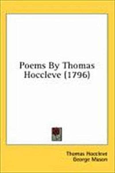 Poems By Thomas Hoccleve (1796)