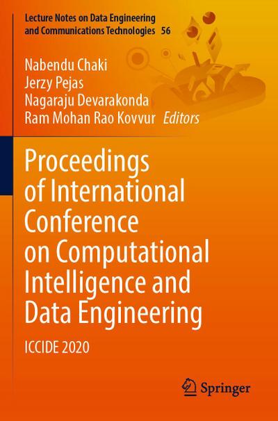 Proceedings of International Conference on Computational Intelligence and Data Engineering