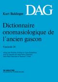 Dictionnaire onomasiologique de lancien gascon (DAG). Fascicule 20