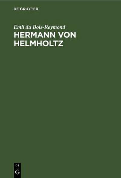 Hermann von Helmholtz