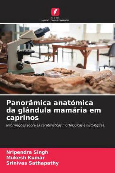 Panorâmica anatómica da glândula mamária em caprinos