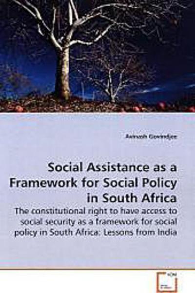 Social Assistance as a Framework for Social Policy  in South Africa