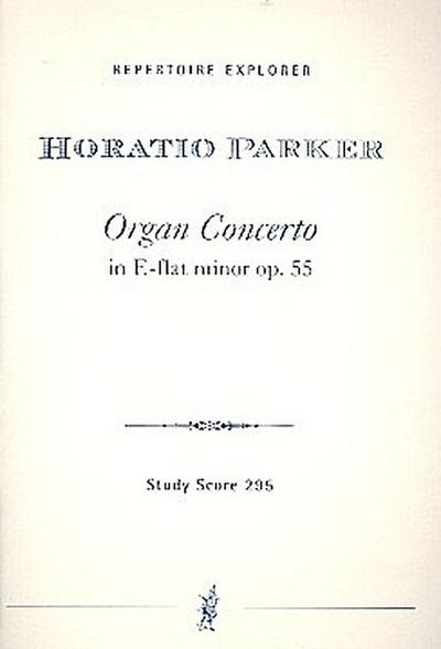 Konzert es-Moll op.55für Orgel und Orchester