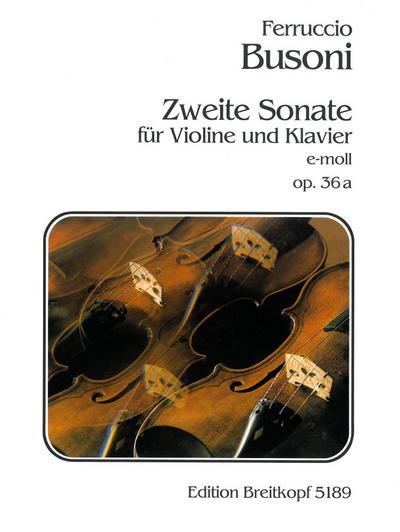 Sonate e-Moll Nr.2 op.36afür Violine und Klavier