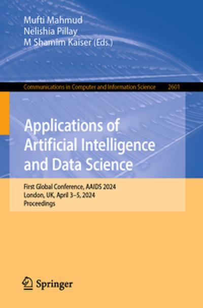 Applications of Artificial Intelligence and Data Science