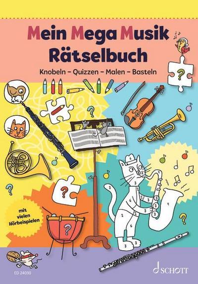 Mein Mega Musik Rätselbuch
