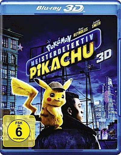 Pokémon Meisterdetektiv Pikachu (3D) [3D Blu-ray]