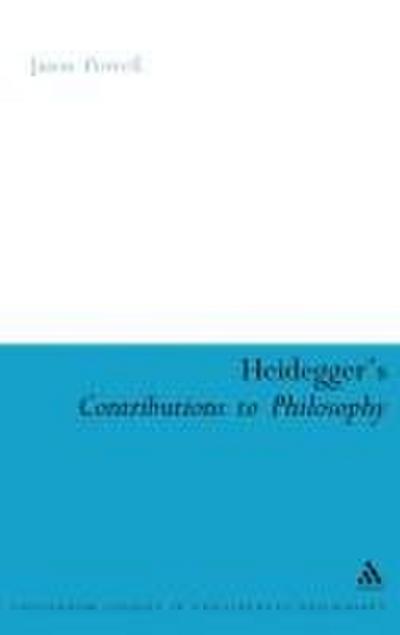 Heidegger’s Contributions to Philosophy