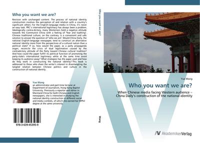 Who you want we are?