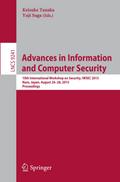 Advances in Information and Computer Security: 10th International Workshop on Security, IWSEC 2015, Nara, Japan, August 26-28, 2015, Proceedings Keisu