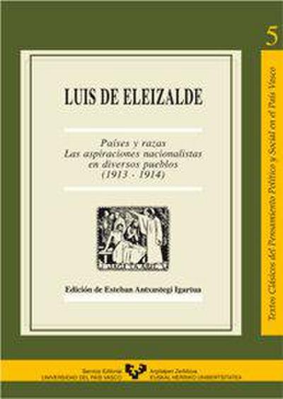 Paises y razas : las aspiraciones nacionalistas en diversos pueblos