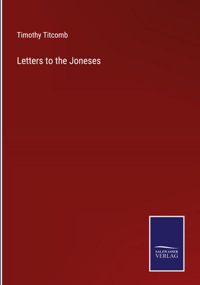 Letters to the Joneses