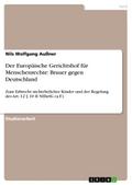 Der Europäische Gerichtshof für Menschenrechte: Brauer gegen Deutschland