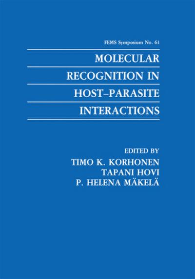 Molecular Recognition in Host-Parasite Interactions