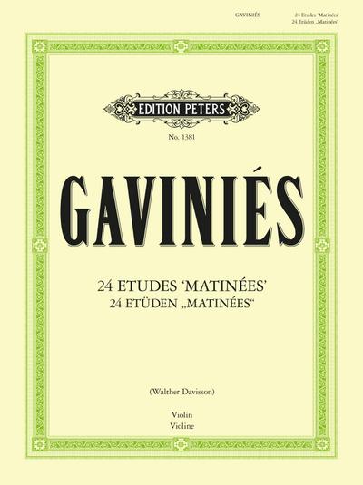 24 Etudes ’Matinees’