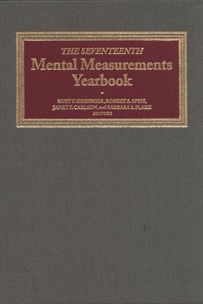 Mental Measurements Yearbook