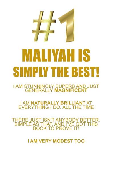 MALIYAH IS SIMPLY THE BEST AFF