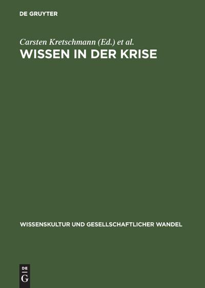 Wissen in der Krise