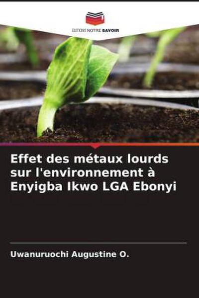 Effet des métaux lourds sur l’environnement à Enyigba Ikwo LGA Ebonyi