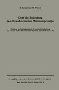 Über die Bedeutung des Steenbeckschen Minimumprinzips