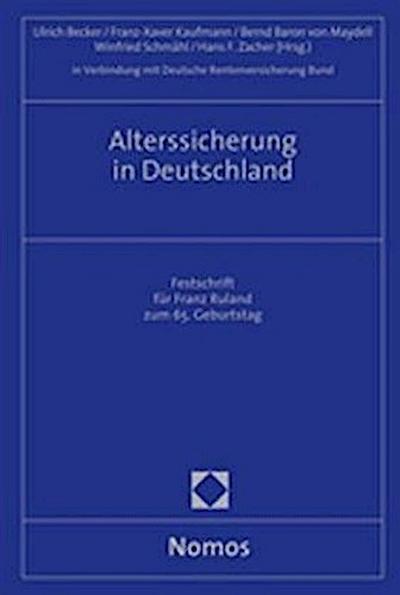 Alterssicherung in Deutschland