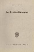 Das Recht des Europarats.