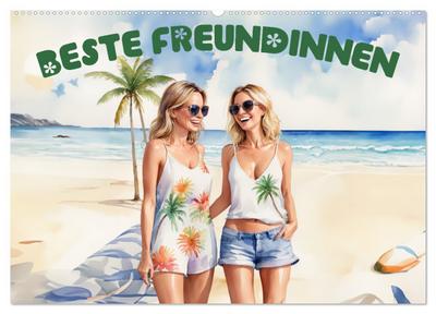 Beste Freundinnen (Wandkalender 2026 DIN A2 quer), CALVENDO Monatskalender