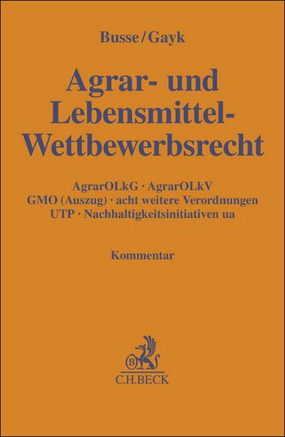 Agrar- und Lebensmittel-Wettbewerbsrecht