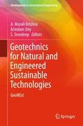 Geotechnics for Natural and Engineered Sustainable