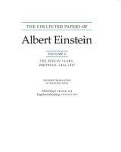 The Collected Papers of Albert Einstein, Volume 6 (English)