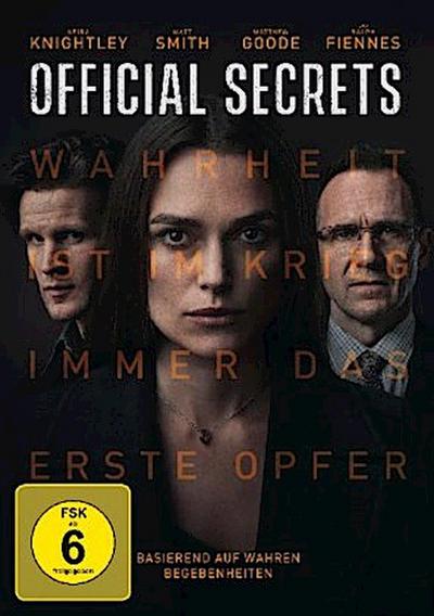 Official Secrets, 1 DVD