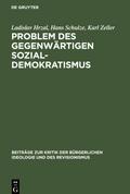 Problem des gegenwärtigen Sozial-Demokratismus