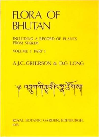 Flora of Bhutan: Volume 1, Part 1