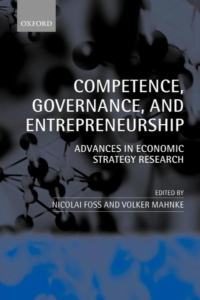 Competence, Governance, and Entrepreneurship