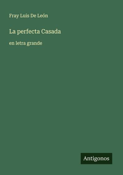 La perfecta Casada