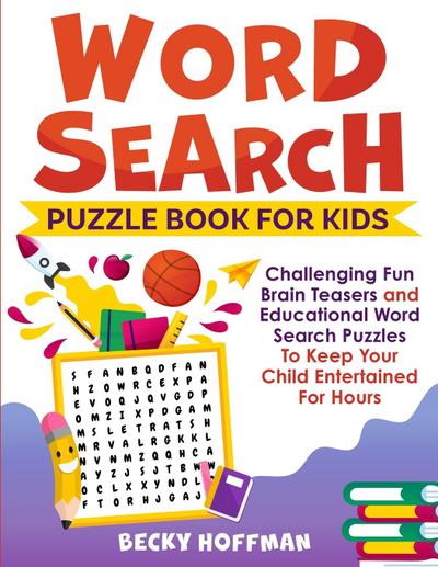 Word Search Puzzle Book For Kids